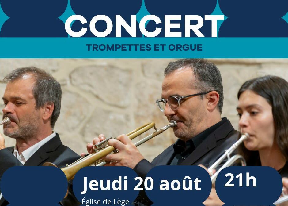 Concert de soutien aux victimes des incendies trompettes et orgue